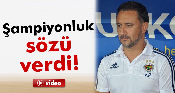 Vitor Pereira'dan şampiyonluk sözü