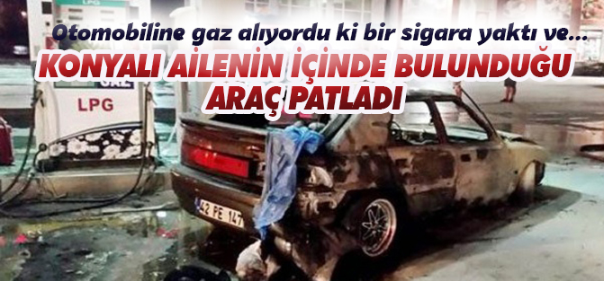 Gaz alırken yakılan sigara facia getirdi: 1 ölü, 2 yaralı