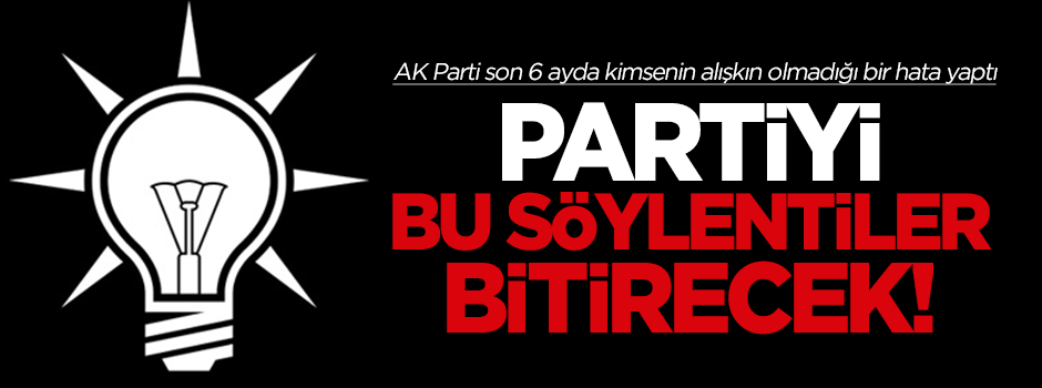 Özışık: AK Parti'yi bu söylentiler bitirecek!