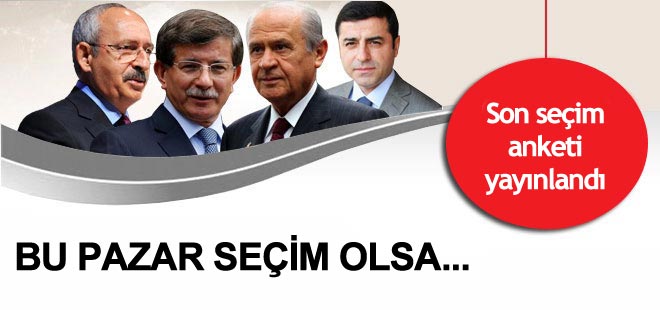 İşte son seçim anketi