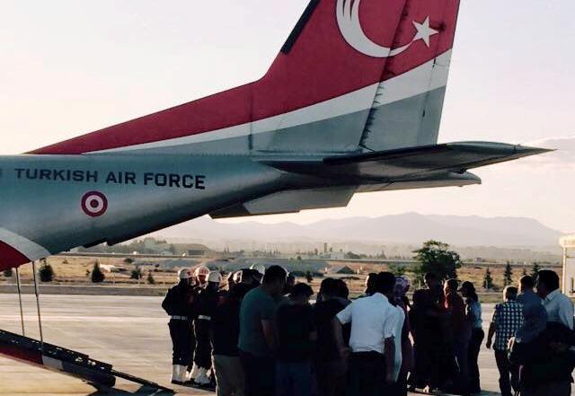 ŞEHİDİMİZİN CENAZESİ KONYA'YA GETİRİLDİ