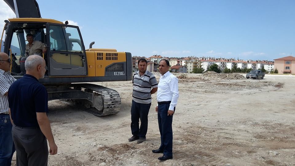 Özaltun'dan, hastane inşaatında inceleme