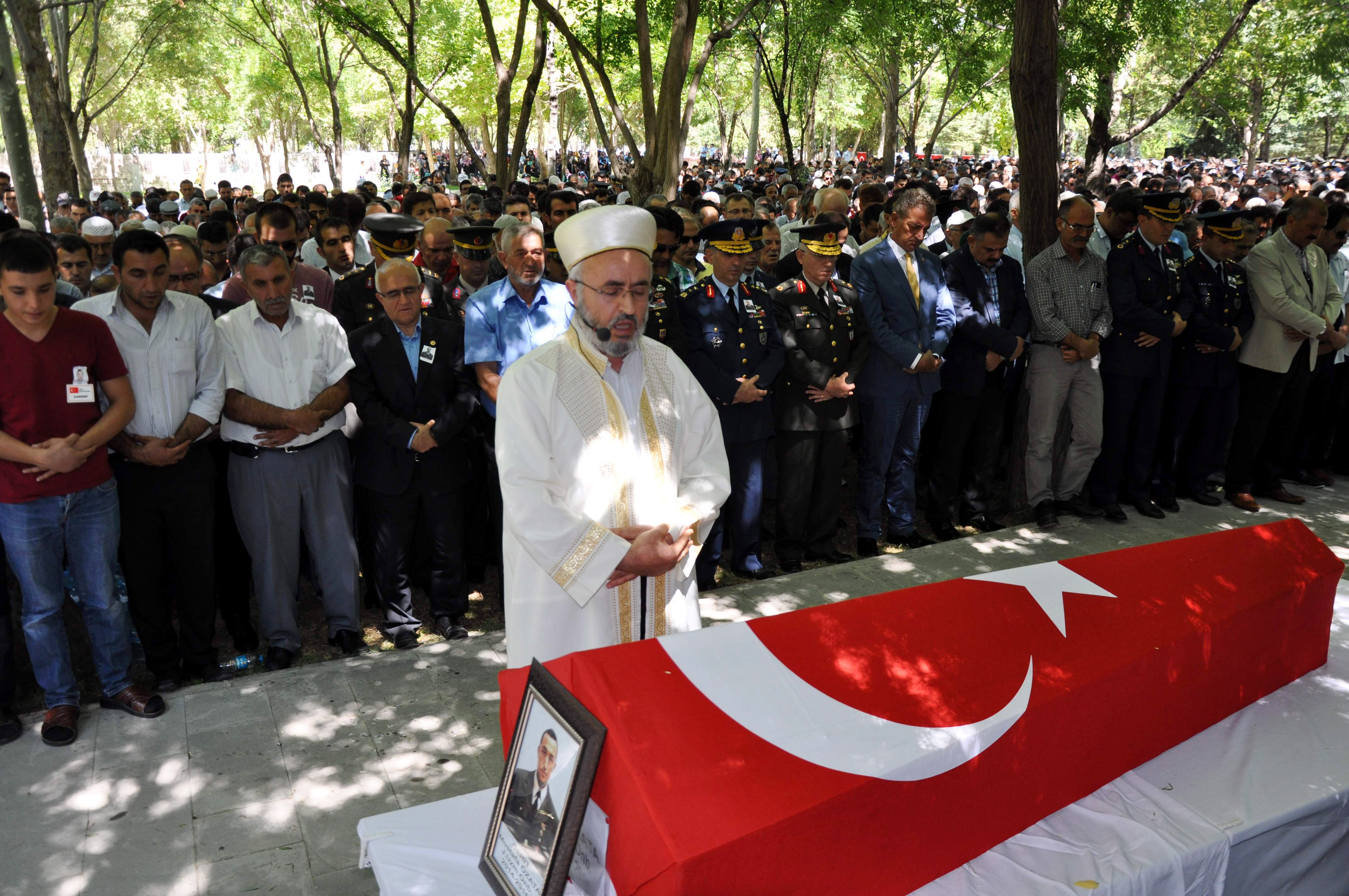 Konyalı şehide son görev