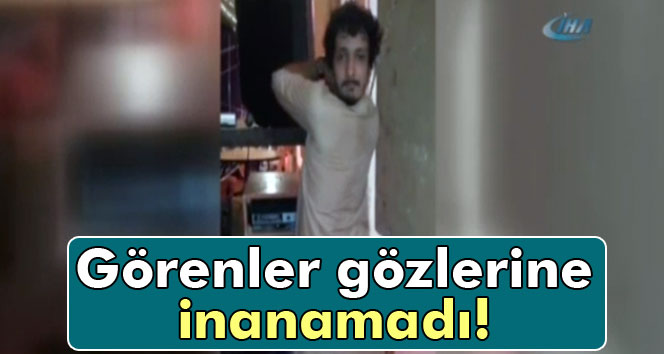 Görenler gözlerine inanamadı