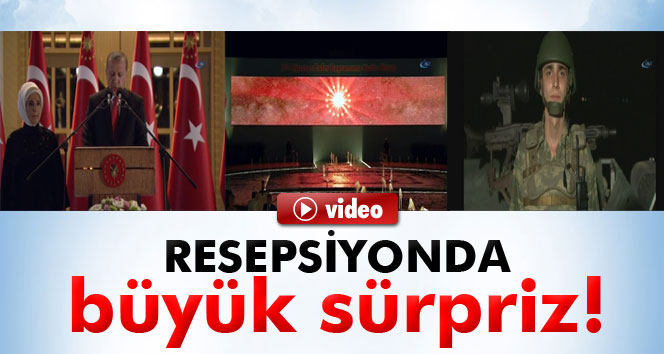 Resepsiyonda büyük sürpriz!