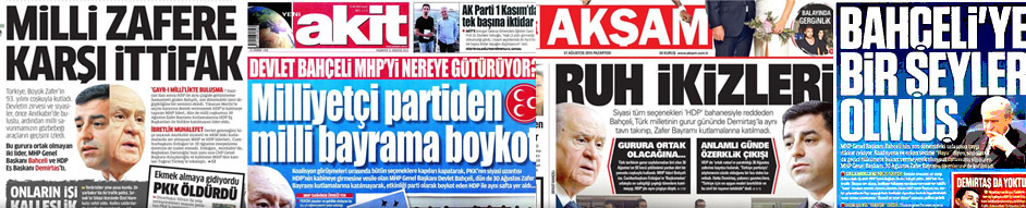 Bahçeli, HDP ile Milli Zafer’e karşı ittifak yaptı!