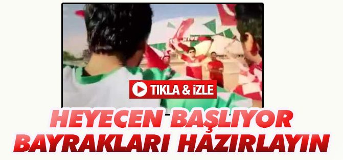 Konya'da milli maç heyecanı başlıyor: Bayrakları hazırlayın
