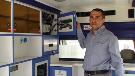 Gıda ambulansı yollarda