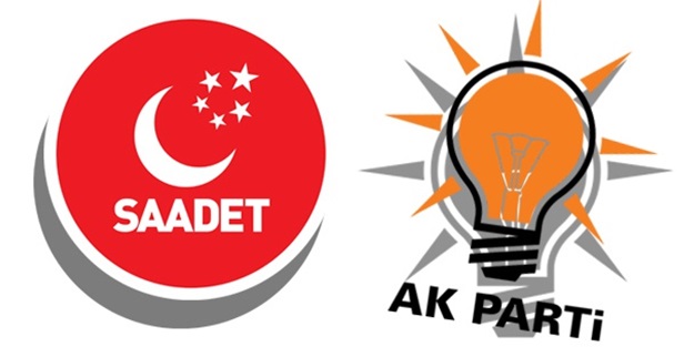 "AK Parti - Saadet ittifakı hayırlı olsun"