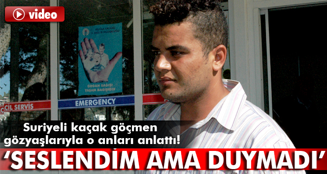 Denizde kaybettiği kardeşi için söylediği sözler yürekleri dağladı!