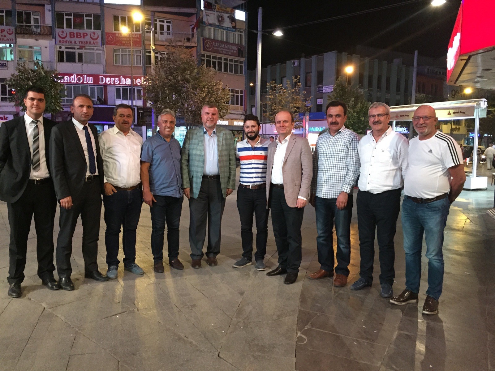 Konyaspor yönetiminden milli maç öncesi şehir turu