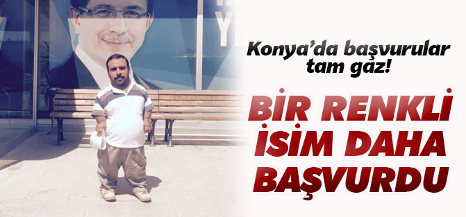 En renkli isim başvurusunu yaptı!