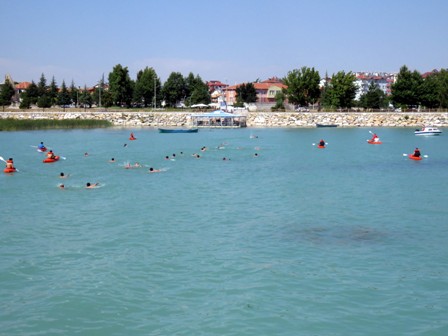 “Gölün gözyaşları” isimli yüzme etkinliği