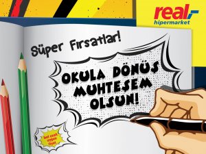 Real’le okula dönüş muhteşem olsun
