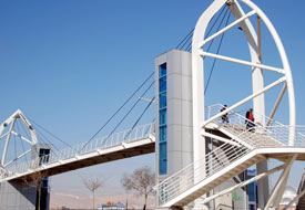 Seydişehir'de Konya-Antalya çevre yoluna üst geçit yapılıyor