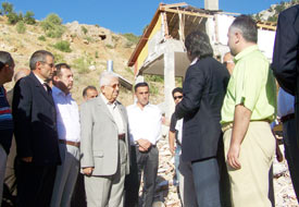 Recai Kutan'dan Balcılar'a ziyaret