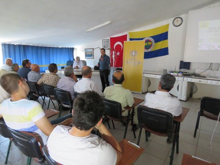 Süs bitkileri yetiştiriciliği anlatıldı