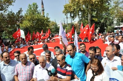 Konya'da Memur-sen'den Teröre Tepki