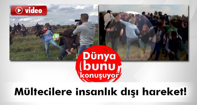 Dünya mültecilere tekme atan kadın kameramanı konuşuyor