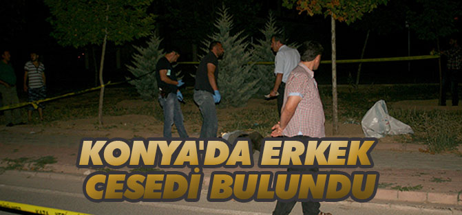 Konya'da erkek cesedi bulundu