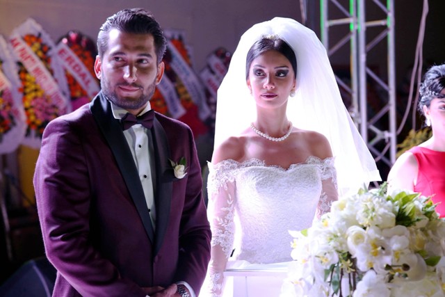 Enes Yılmaz, Hande Cin'le evlendi... İşte düğün fotoğrafları...