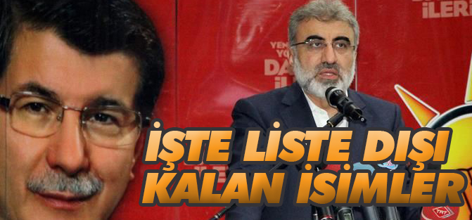 AK Parti MKYK listesine giremeyen isimler