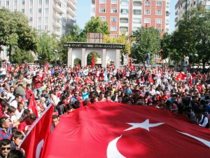 Konya’da teröre tepki