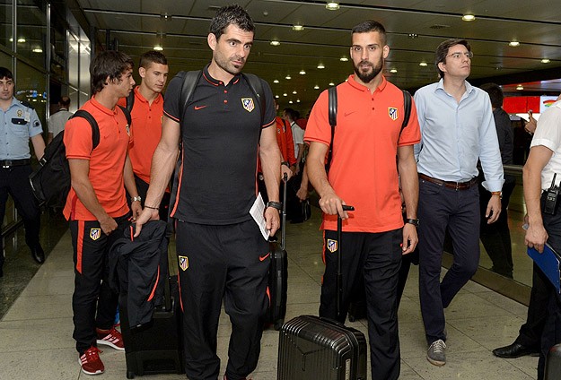 Atletico Madrid, İstanbul'a geldi