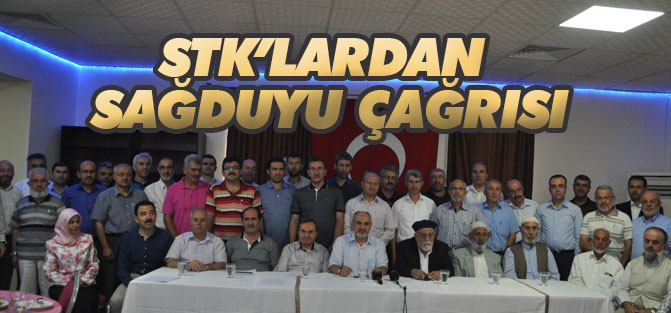 STK’lardan Sağduyu çağrısı