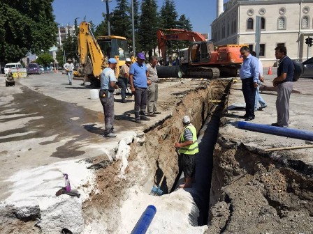 Ereğli’de asbestli borular değişiyor