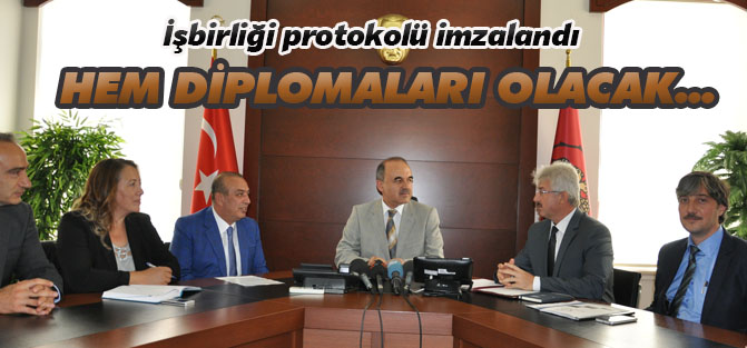 İşbirliği protokolü imzalandı