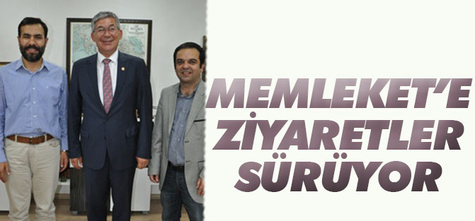 Memleket’e ziyaretler sürüyor