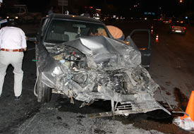 Zincirleme trafik kazası: 8 yaralı