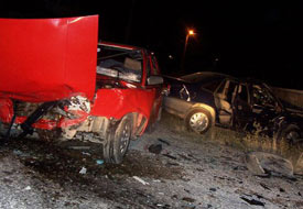 Seydişehir'de kaza: 5 yaralı