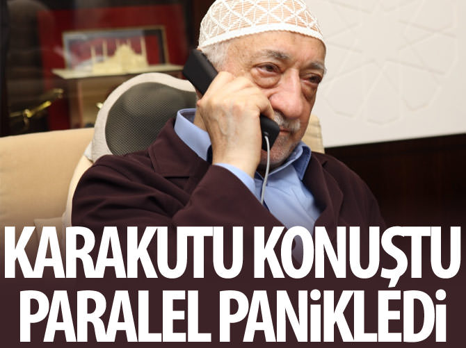 Karakutu konuştu Paralel panikledi