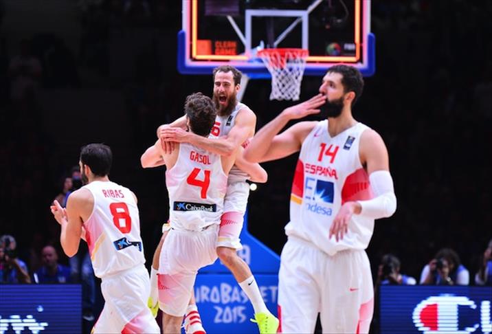 2015 Avrupa Basketbol Şampiyonas: İspanya: 80 - Fransa: 75