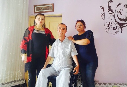 Kulu'da engelliye tekerlekli sandalye hediyesi