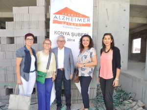 Alzheimer Yaşamevi inşaatı yükseliyor