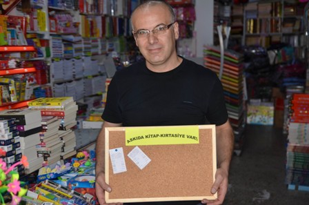 “Askıda kitap-kırtasiye” kampanyası