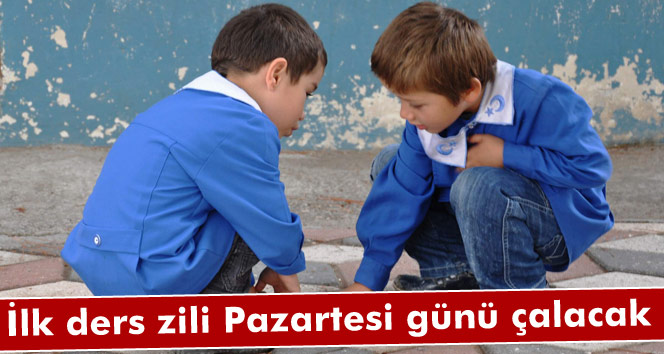 Okullar pazartesi günü açılıyor