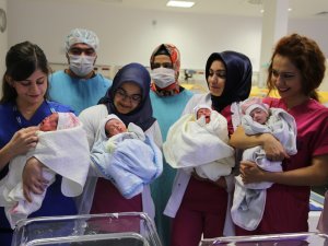 Dört ailenin "üçüz" bayramı