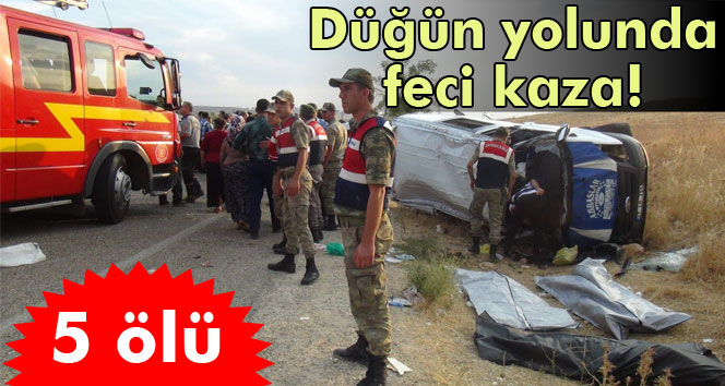 Gaziantep’te feci kaza: 5 ölü