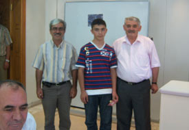 OKS şampiyonu altınla ödüllendirildi