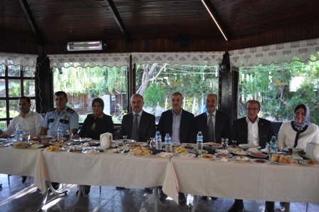 Meram Muhtarları bayramlaştı