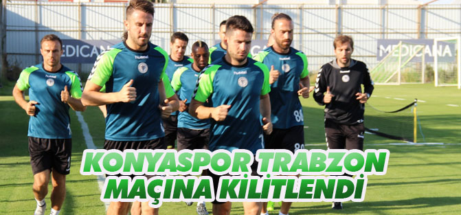 Torku Konyaspor'da Trabzonspor maçı hazırlıkları başladı