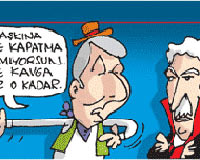 Memecan'ın güldüren karikatürü