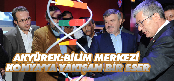 Konya Bilim Merkezinde yeni sergiler tanıtıldı