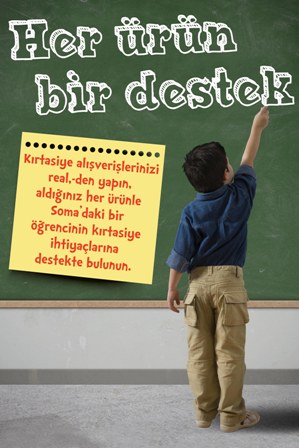 Real’den Minik Öğrencilere Destek