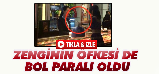 Yoksul Muamelesi Yapan Tezgahtarın Yüzüne Paraları Fırlattı