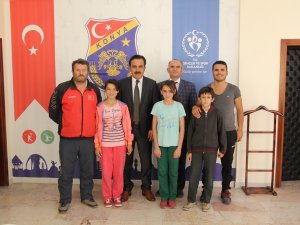 Minik sporculardan ziyaret